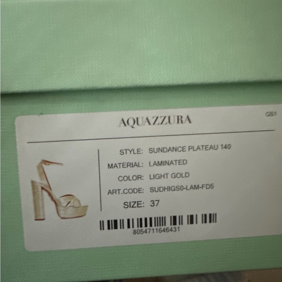 ❤️ NWT Aquazzura Platforms - Picture 5 of 6